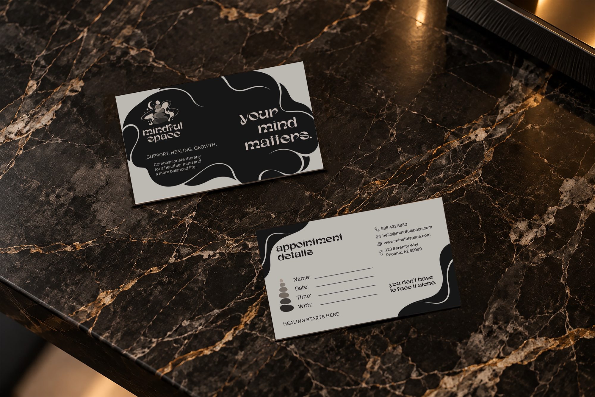Mindful Space &ndash; MS Appointment Cards