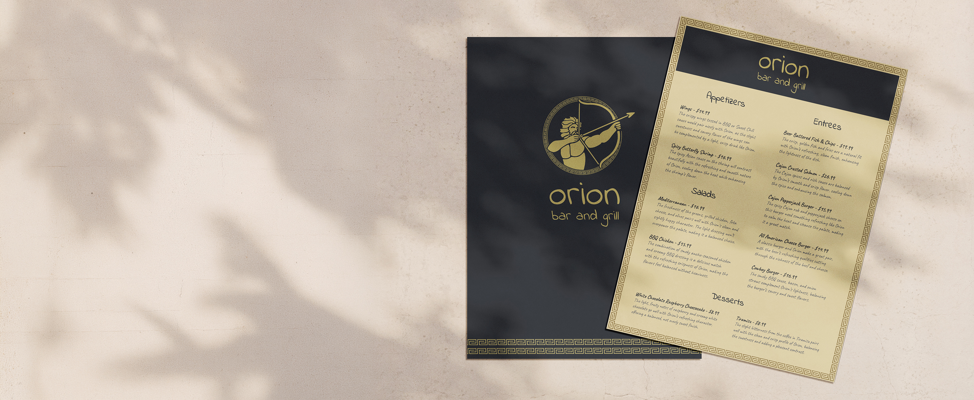 Orion Bar & Grill hero image