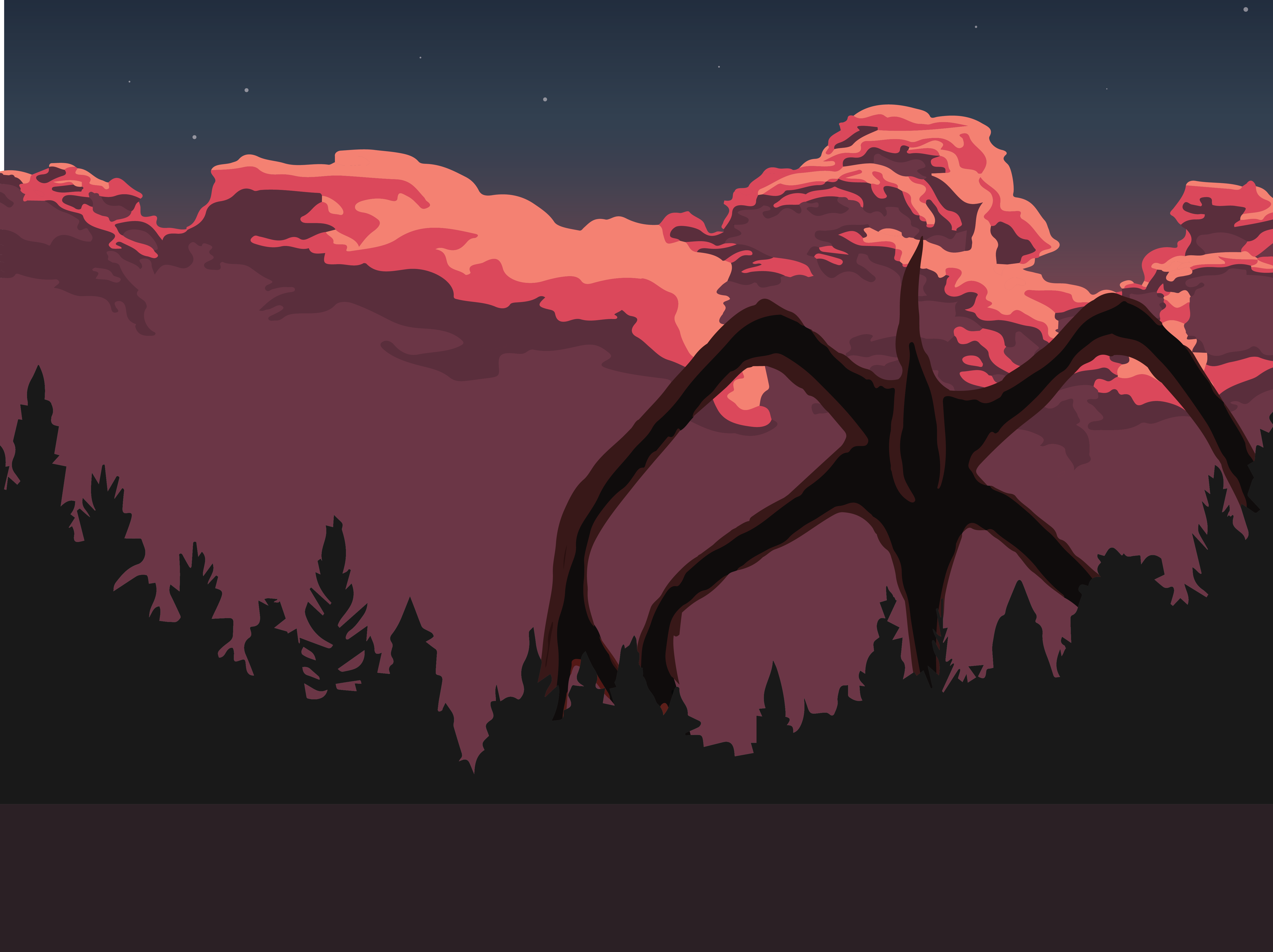 Stranger Things Minimalist Poster Series hero image